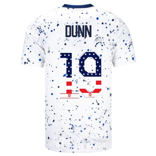 USA Crystal Dunn 2023 White Men's Soccer Jersey Independence Day