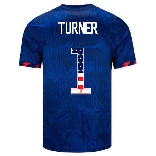 USA Matt Turner 2023 Blue Men's Soccer Jersey Independence Day