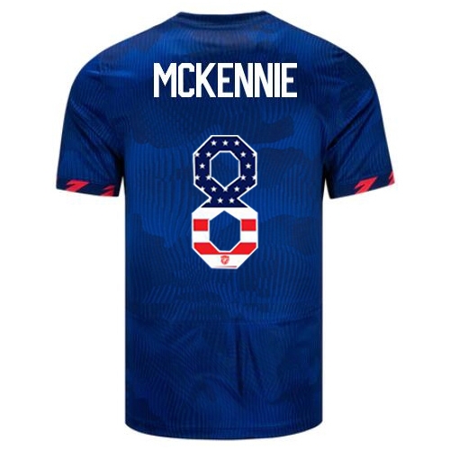 USA Weston McKennie 2023 Blue Men's Soccer Jersey Independence Day