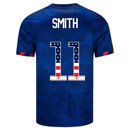 USA Sophia Smith 2023 Blue Men's Soccer Jersey Independence Day