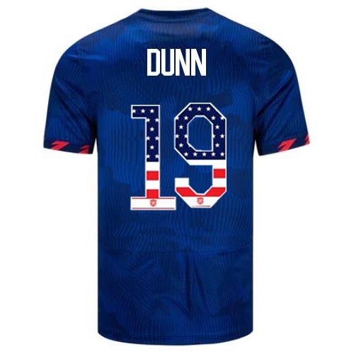 USA Crystal Dunn 2023 Blue Men's Soccer Jersey Independence Day