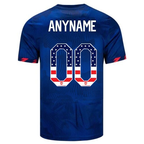 USA Customized 2023 Blue Men's Soccer Jersey Independence Day