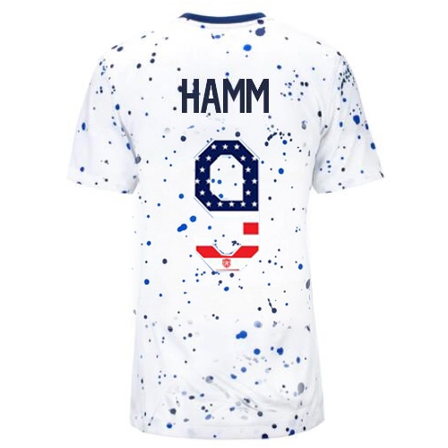 USA Mia Hamm 2023 White Women's Soccer Jersey Independence Day