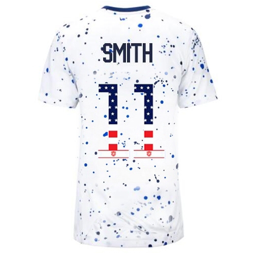 USA Sophia Smith 2023 White Women's Soccer Jersey Independence Day