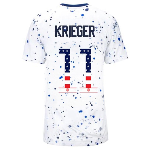 USA Ali Krieger 2023 White Women's Soccer Jersey Independence Day