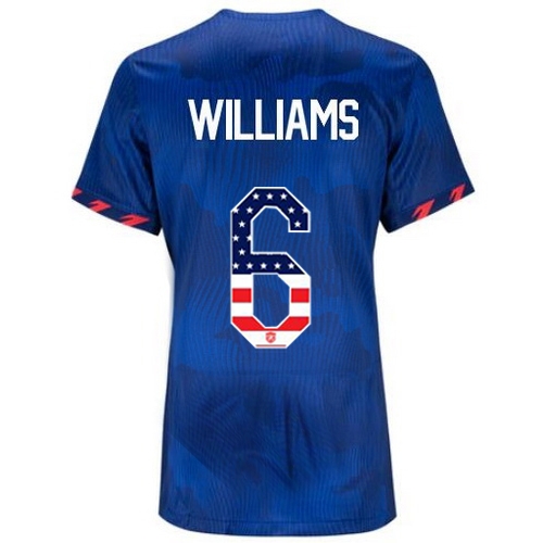 USA Lynn Williams 2023 Blue Women's Soccer Jersey Independence Day