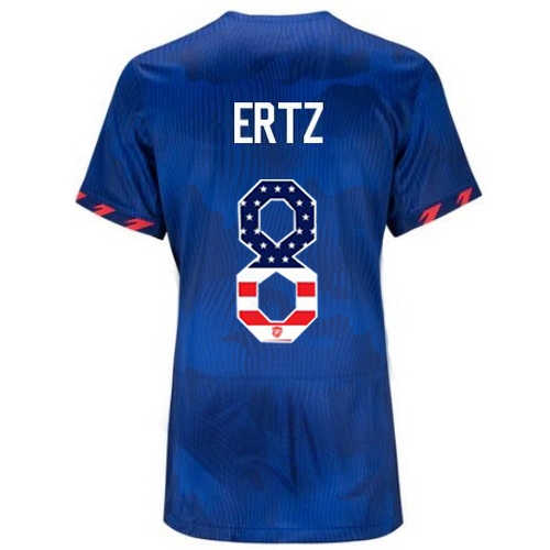 USA Julie Ertz 2023 Blue Women's Soccer Jersey Independence Day