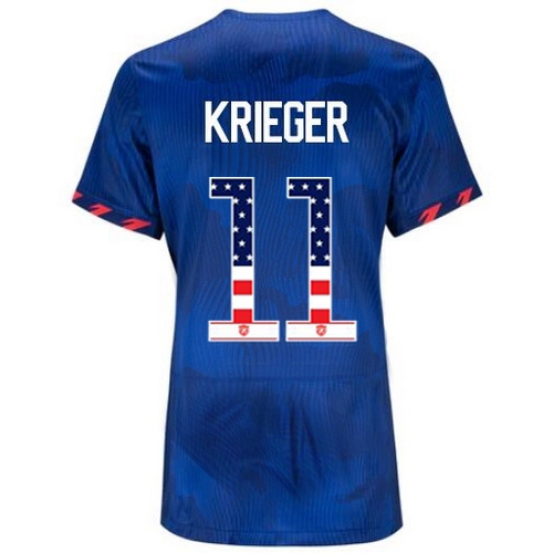 USA Ali Krieger 2023 Blue Women's Soccer Jersey Independence Day