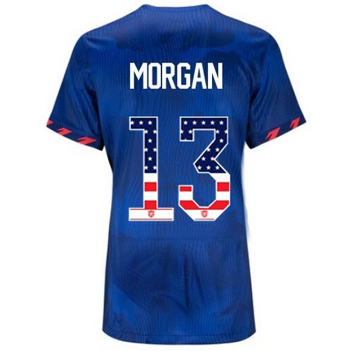 USA Alex Morgan 2023 Blue Women's Soccer Jersey Independence Day