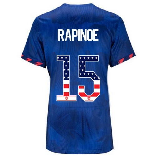 USA Megan Rapinoe 2023 Blue Women's Soccer Jersey Independence Day