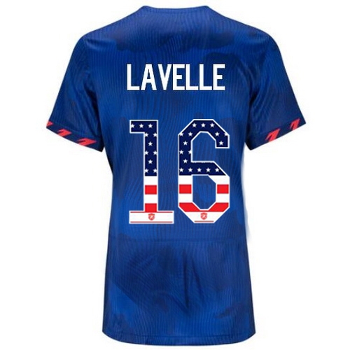 USA Rose Lavelle 2023 Blue Women's Soccer Jersey Independence Day