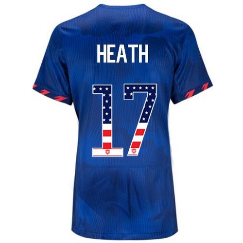 USA Tobin Heath 2023 Blue Women's Soccer Jersey Independence Day