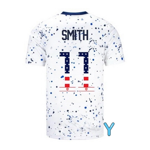 USA Sophia Smith 2023 White Youth Soccer Jersey Independence Day