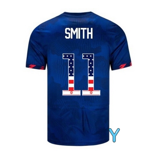 USA Sophia Smith 2023 Blue Youth Soccer Jersey Independence Day