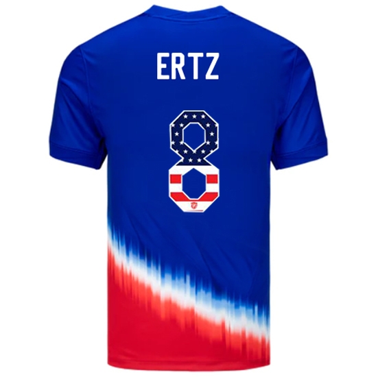 Julie Ertz 2024 USA Blue/Red Men's Jersey Independence Day