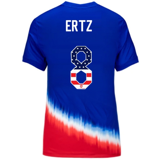 Julie Ertz 2024 USA Blue/Red Women's Independence Day Jersey