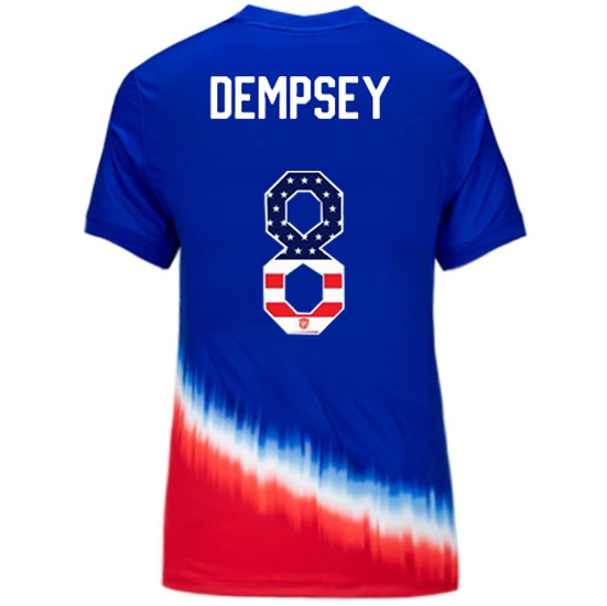 Clint Dempsey 2024 USA Blue/Red Women's Independence Day Jersey