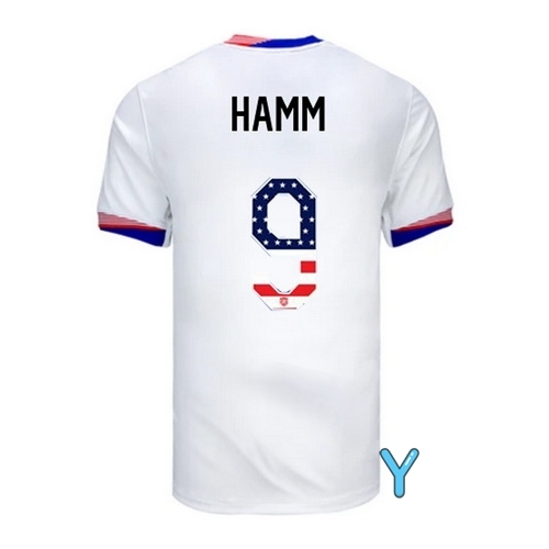 Mia Hamm 2024 USA White Youth Independence Day Jersey