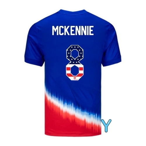 Weston McKennie 2024 USA Blue/Red Youth Independence Day Jersey