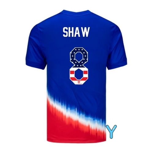 Jaedyn Shaw 2024 USA Blue/Red Youth Independence Day Jersey